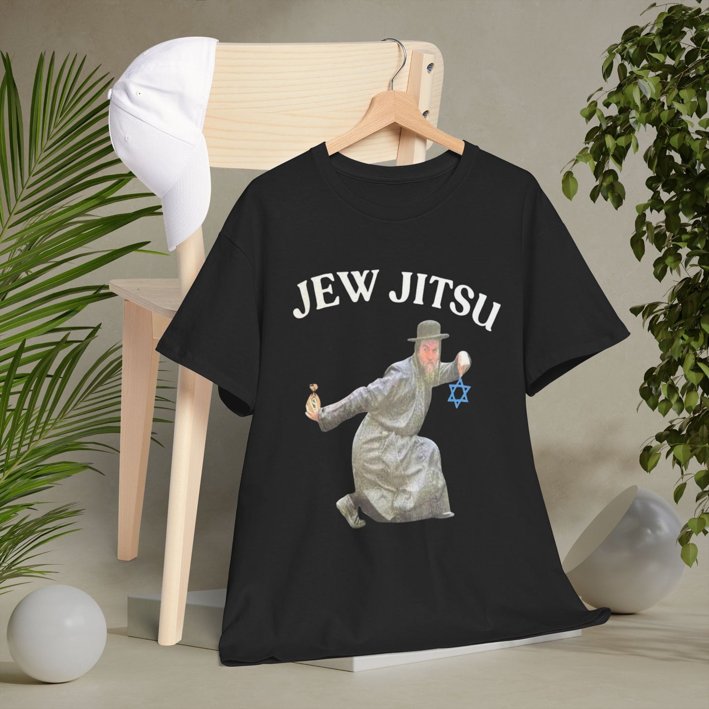 Funny Jewish Quote Tee, Unisex Heavy Cotton Tee, Jewish Humor Shirt, Cultural Pride Clothing, Gift for Hanukkah, Passover