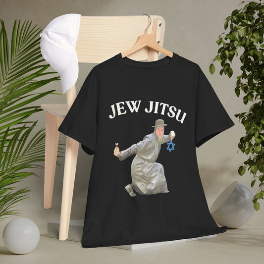 Funny Jewish Quote Tee, Unisex Heavy Cotton Tee, Jewish Humor Shirt, Cultural Pride Clothing, Gift for Hanukkah, Passover