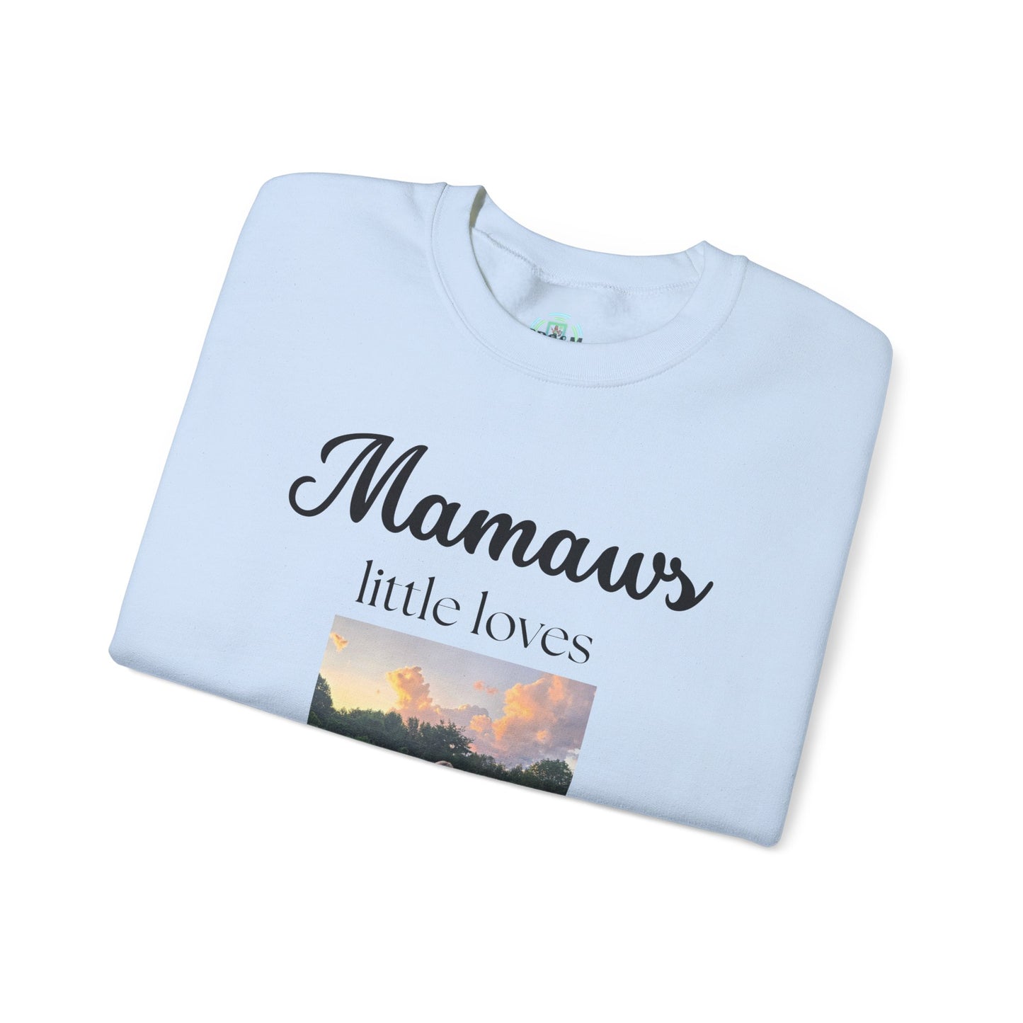 Mamaw Sweatshirt - "Mamaw's Little Loves" Personalized Photo Grandma Gift