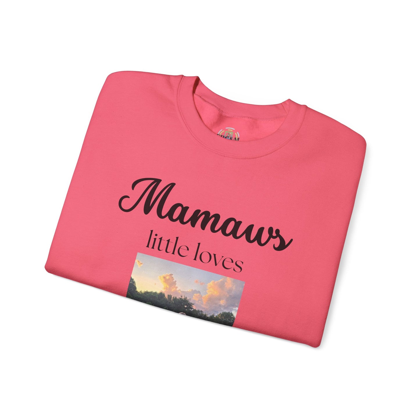 Mamaw Sweatshirt - "Mamaw's Little Loves" Personalized Photo Grandma Gift