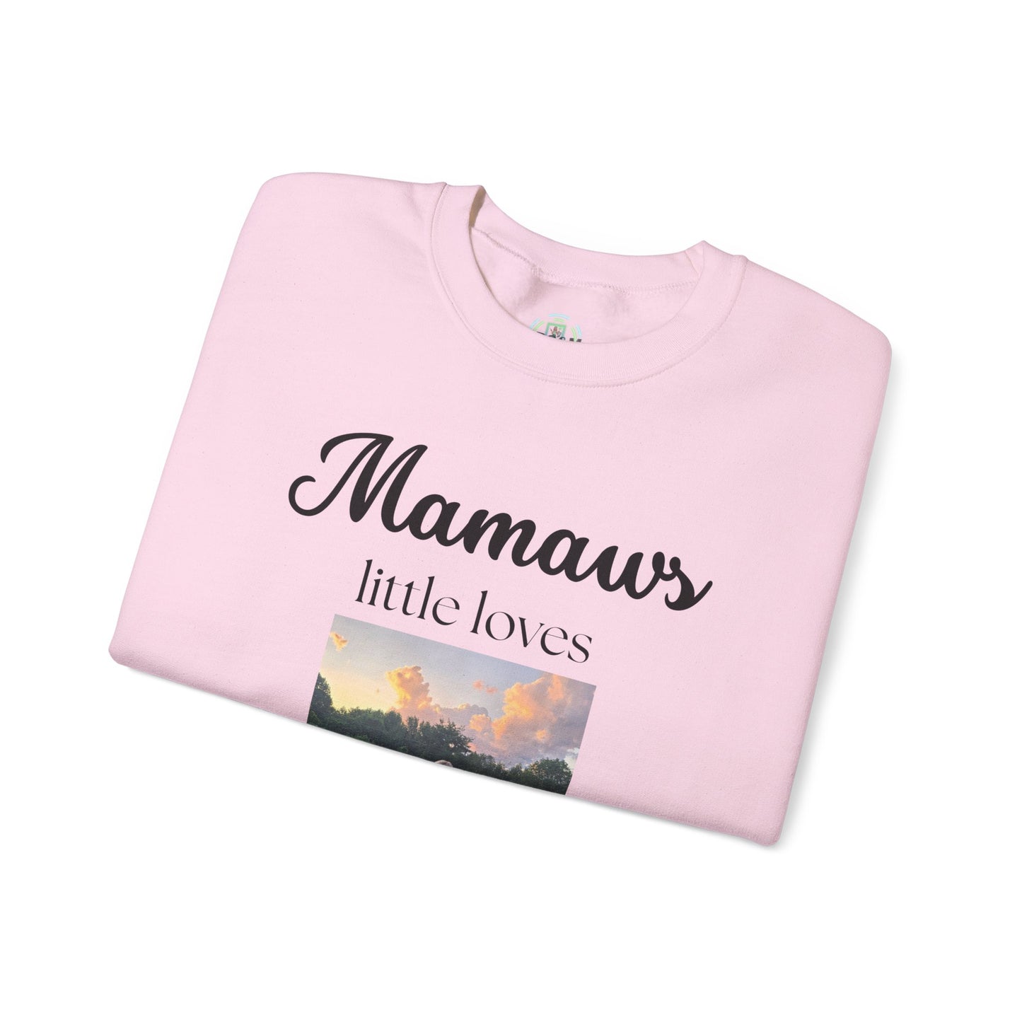 Mamaw Sweatshirt - "Mamaw's Little Loves" Personalized Photo Grandma Gift